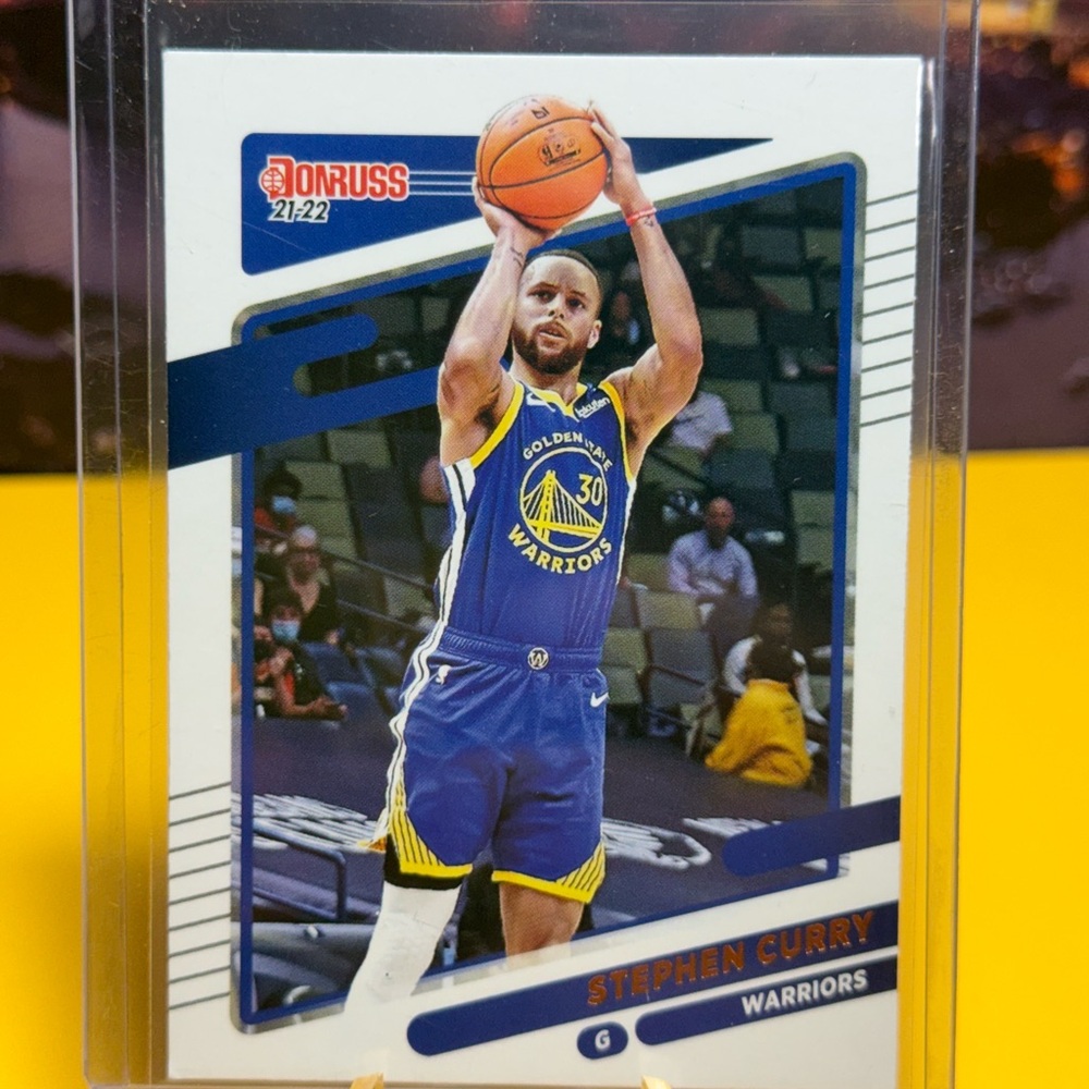 Basketball NBA cards Stephen Curry Golden State Warriors Donruss